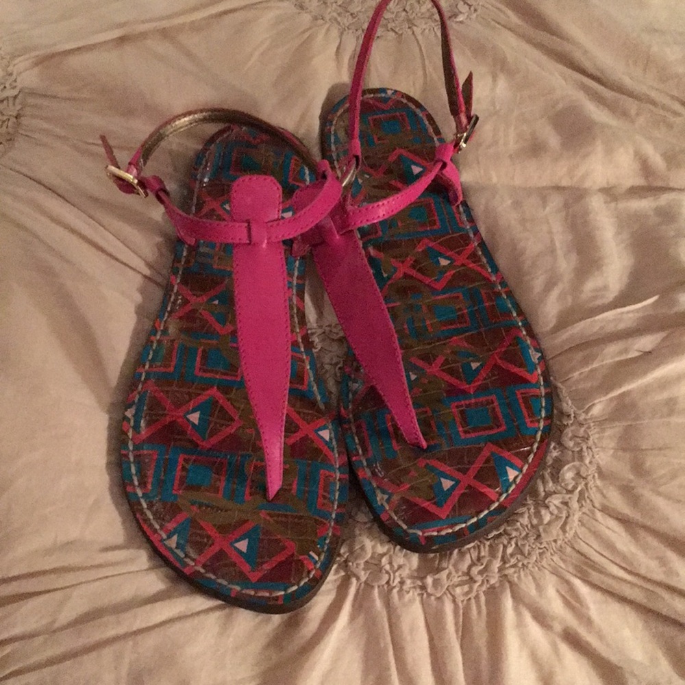 Like new Sam Edelman pink Gigi Sandals